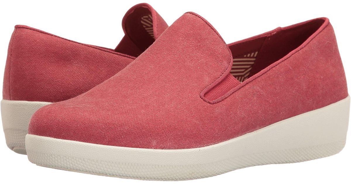 fitflop denim sneakers